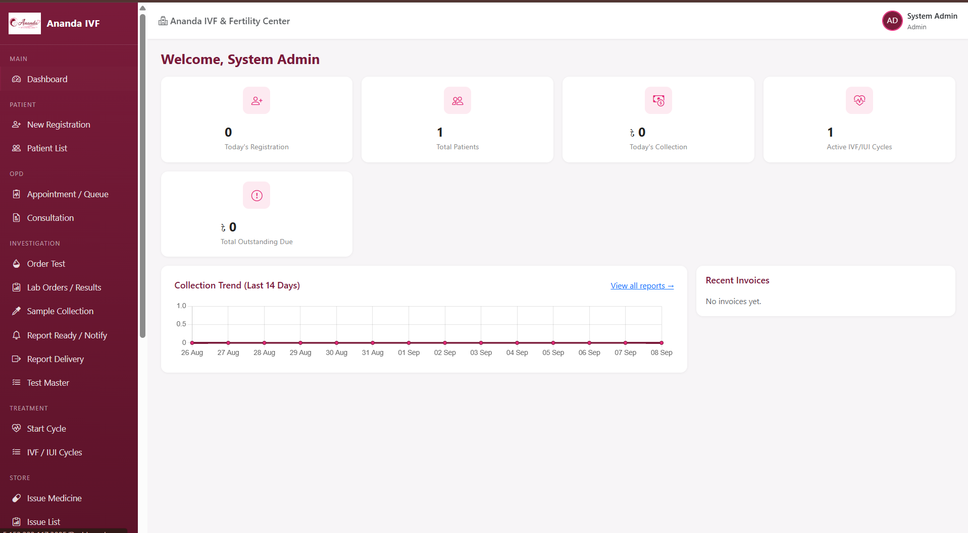 Hospital Billing System